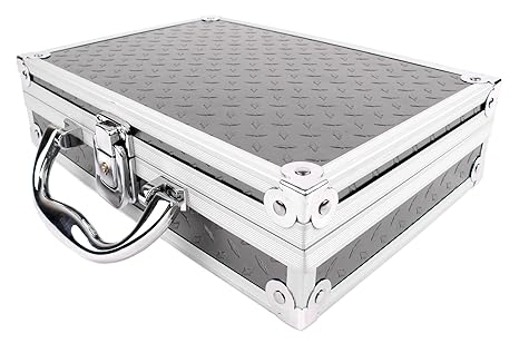 Aluminium Koffer für Ihren Beamer | Projektor Acer C120 | C205 | K137i mit zuschneidbarem Schaum - von DuraGadget