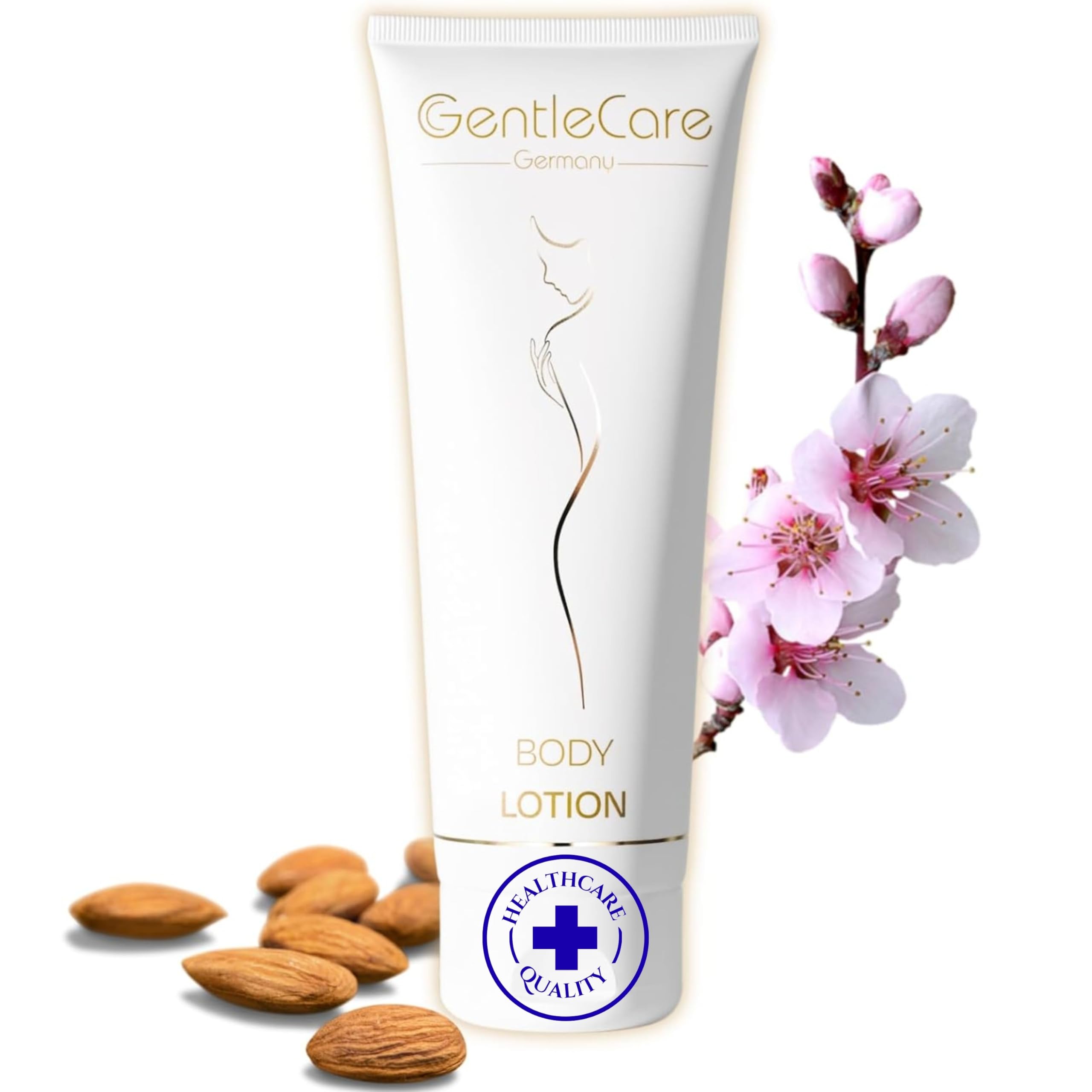 GentleCare Body Lotion Deep Hydration for Extra Dry Sensitive Skin With Calendula Extract, Panthenol Vitamin E - Fast Absorbing Formula 250ml