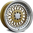 XXR 536 Hyper Gold/ML Wheel with Aluminum (16 x 8. inches /4 x 100 mm, 20 mm Offset)