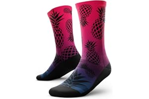 Outway Novelty Crew Socks for Men & Women, Breathable Comfort, Moisture-Wicking Athletic Calf Sock with Arch Support