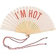 Fisura – Original folding fan with messages. Handheld folding fan for women summer, wedding, party, birthday, gift.