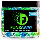 FunkAway Odor Eliminating Beads - Supercharged Odor Absorbing Air Freshener Beads for The House, Car, or Gym - Neutralize Smo