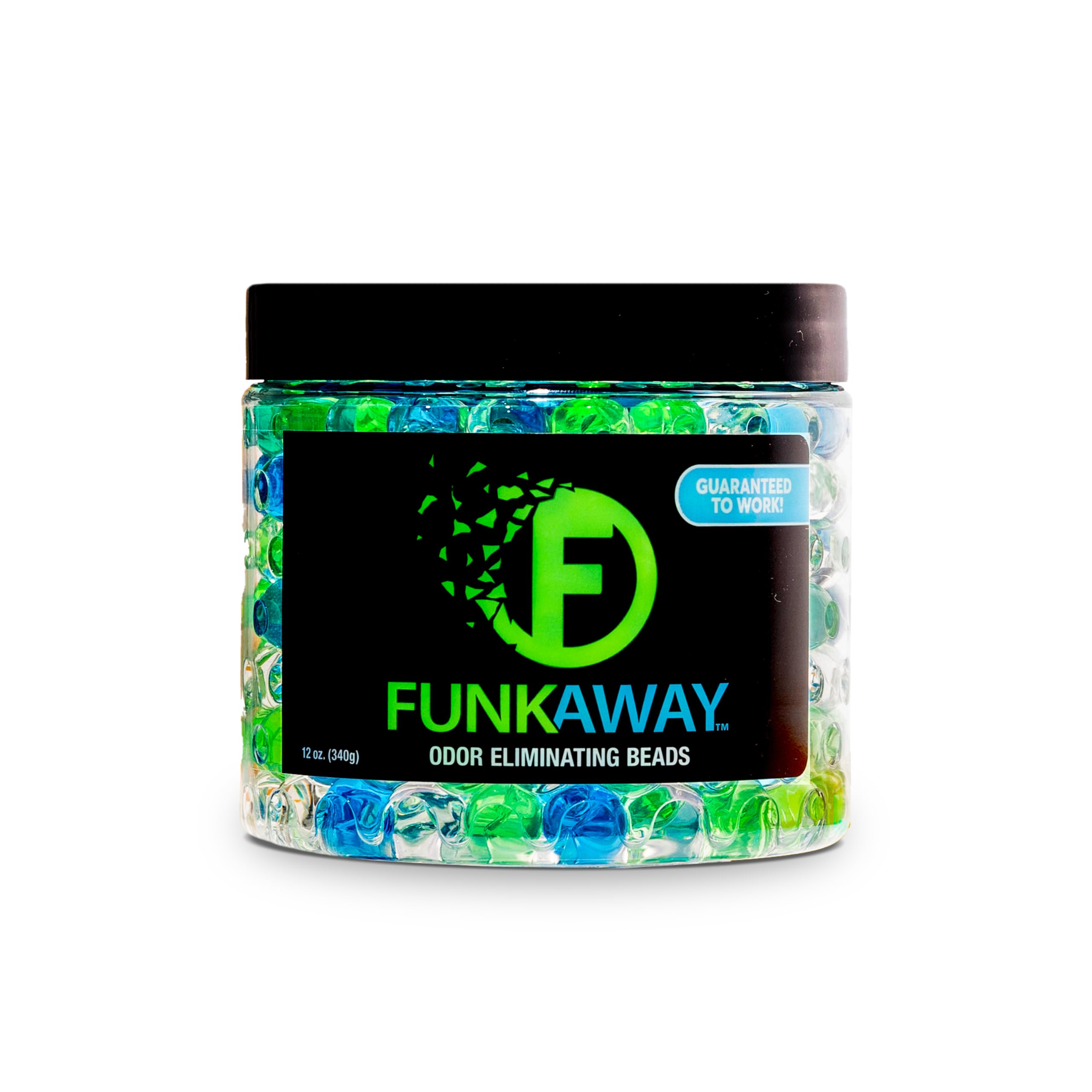 FunkAway Odor Eliminating Beads, 12 oz., Supercharged Odor Absorbing ...