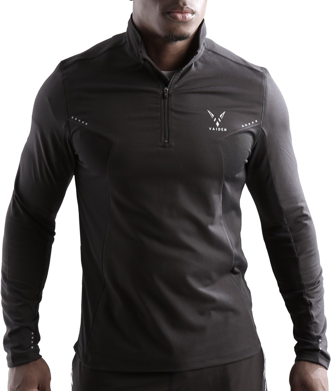 Argus – Quarter Zip Pullover Men/Moisture Wick/Quick Dry/Stretch Athletic Performance