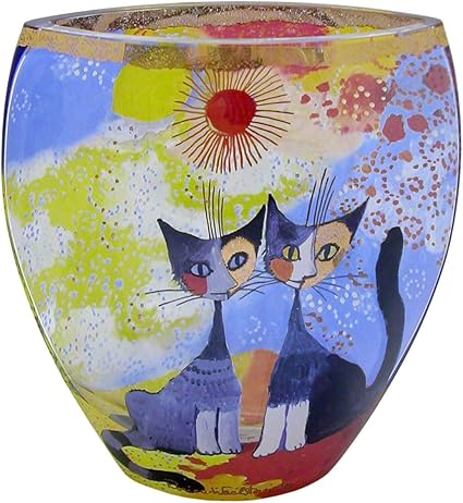 Rosina Wachtmeister Romantico 21cm Glass Vase Amazon Co Uk Kitchen Home