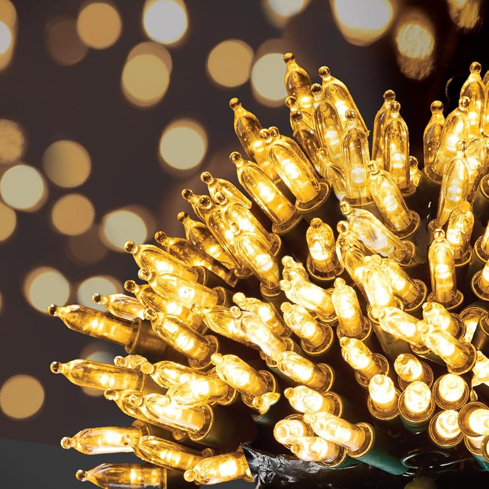The Christmas Workshop 100 Warm White LED Lights 12.9m Indoor Outdoor