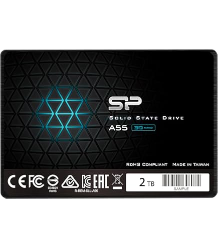 Silicon Power SSD 2TB NAND採用 SATA3 6Gbps Amazon.com: Silicon Power 2TB SSD 3D NAND A58 SLC Cache