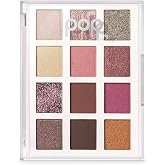 POP Beauty LIGHTSHOW PALETTE | PRETTY PUNK - Eyeshadow Palette, 12 Shades, Complementary Colours, Multi-Textured, Richly-Pigmented | Matte, Metallic, Satin, Glitter