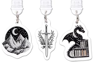 TAKEALOOKO Dust Plug Charms for Kindle - 3 Pack Cartoon Pendants Charging Port Cover for Phones Type C, E-Readers Accessories