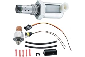 KD KISONIED 6.0 Powerstroke IPR Valve Fuel Injector Pressure Regulator with ICP Sensor and Pigtail for Ford F250 F350 F450 F550 E350 E450 Replace 5C3Z-9C968-CA 1846057C1 3C3Z-9C968-AA
