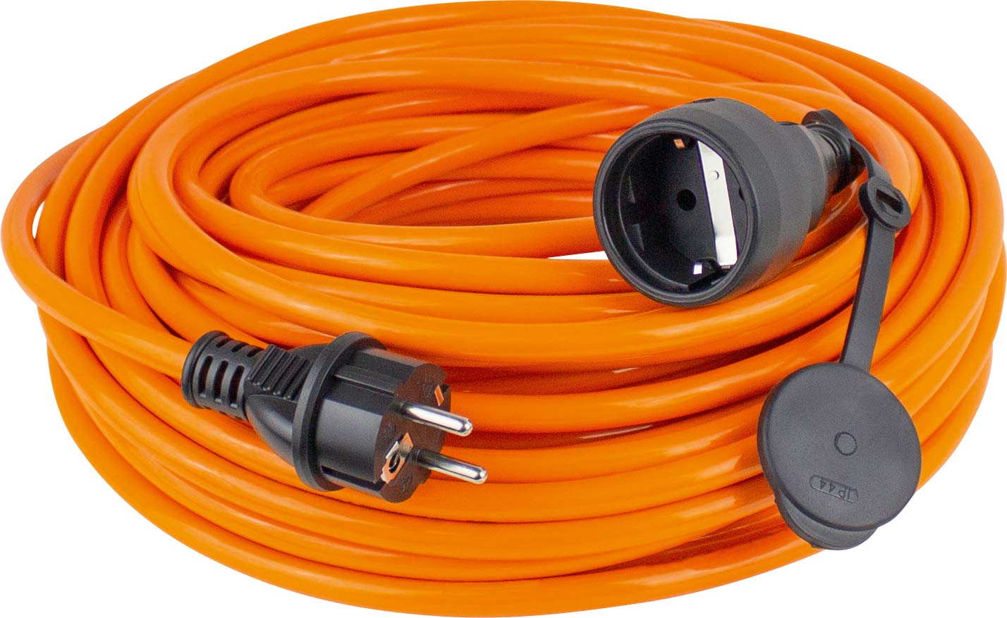 AS, Schwabe H07BQ-F 3G 2.5 Construction site Extension Cable, Orange, IP44, 59210