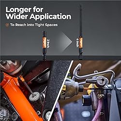 toolant Impact Hex Head Allen Wrench Drill Bit Set