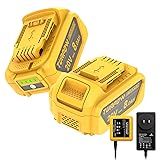 New Model 2 Pack 8.0Ah Replacement Battery and