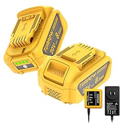 New Model 2 Pack 8.0Ah Replacement Battery and