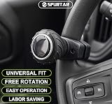Spurtar Steering Wheel Knob Universal Car Wheel Aid Spinner Black view 5