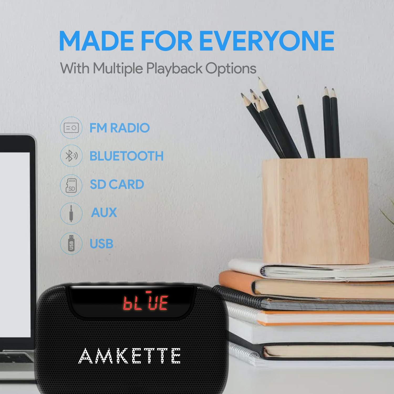 amkette portable radio