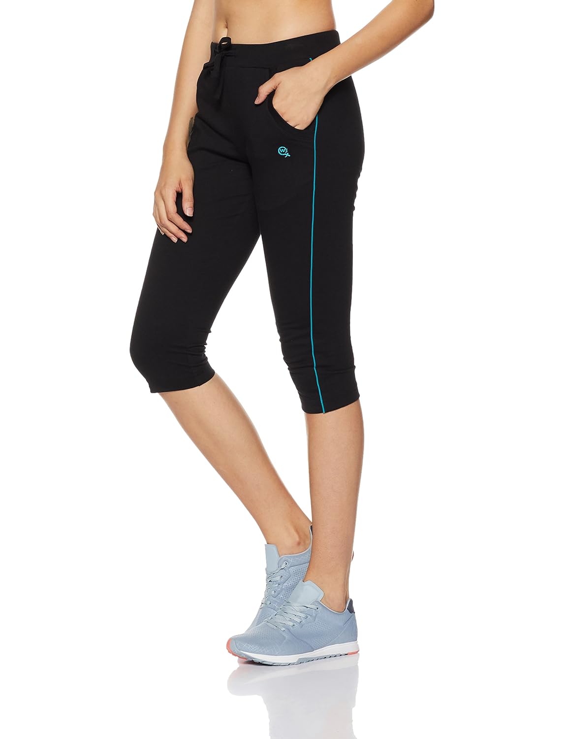 macrowoman women's cotton active capris