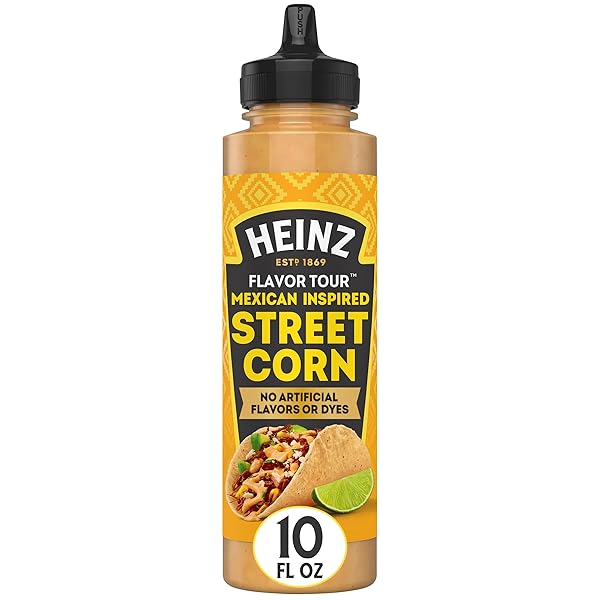 HEINZ FLAVOR TOUR MEXICAN INSPIRED STREET CORN SAUCE,...