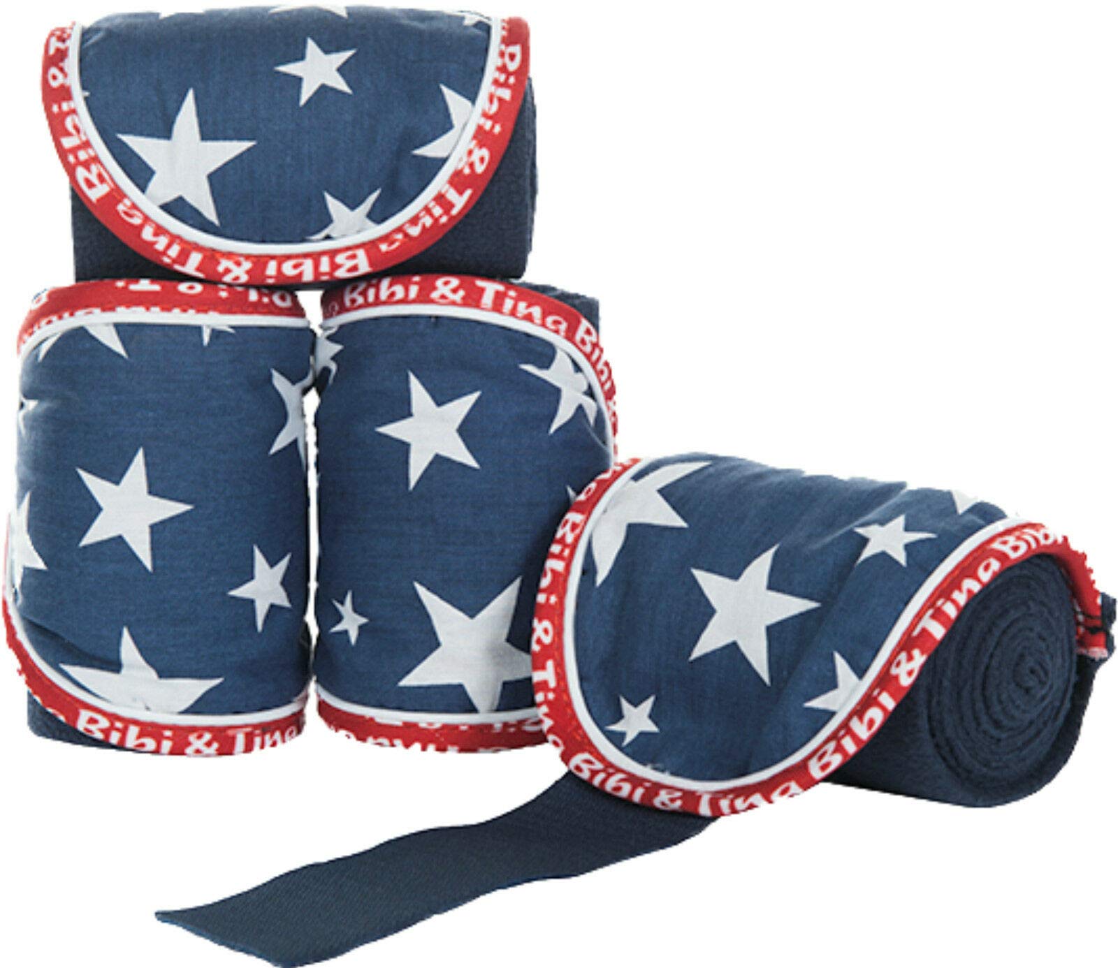 HKM Bibi&Tina Stars Bandages Denim Blue 300 cm