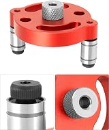 QWORK Woodworking Center Finder Kit Drill Guide Locator 3-10mm Drill Bushings view 3