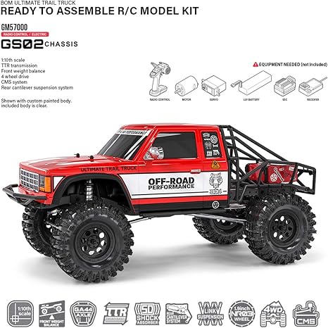 Amazon | Gmade 57000 1/10 GS02 BOM 4WD 