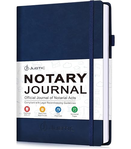 Amazon.com : Notary Journal Log Book, 7”x10