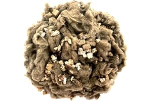 ZBXFCSH Glowing Embers Rock Wool Mixed with Vermiculite for Vented Gas Log Sets, Inserts,Fireplaces, Fire-pit and Stoves