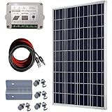 Pannello Solare Monocristallino ECO-WORTHY 170W 12V - Per Camper, Baita, Casa, 110x77cm, Garanzia 25 Anni - Foto 12