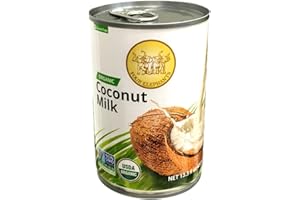Four Elephants Simply More Rich, More Creamy, and Smooth Texture Coconut Milk Certified Non-GMO 13.5 oz (Pack of 2)
