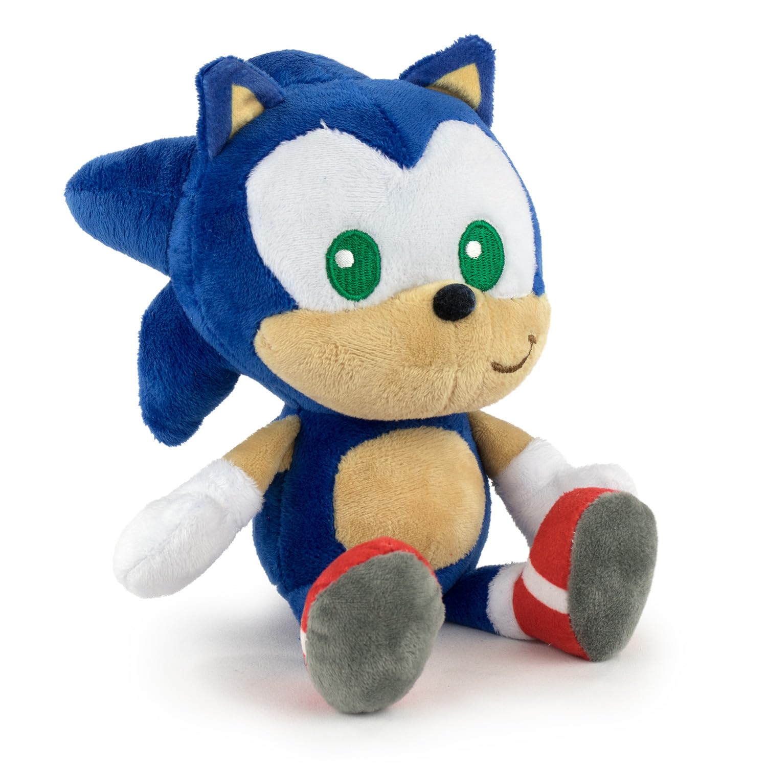 Play by Play Sonic The Hedgehog Plush Toy Sonic Hedgehog Height 24 cm, Multicoloured, Standard, 3D Strong Snack Holder