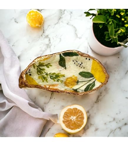 Seashell Dish Large Oyster Wedding Ring Dish, Oyster Shell Ring