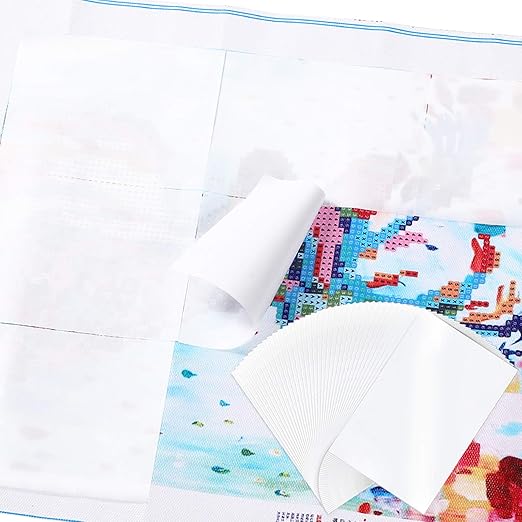 Boao 150 Sheets Diamond Painting Paper 3.9 x 5.9 inch Diamond Painting