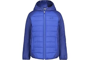 Under Armour boys Pronto Colorblock Puffer Jacket, Mid-weight, Zip Up Closure, Repels Water