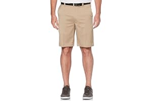 PGA TOUR Men's 9" Flat Front Golf Shorts with Active Waistband (Size 30-44 Big & Tall)