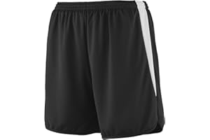 Augusta Sportswear Augusta Youth Rapidpace Track Short, Black/White, Large