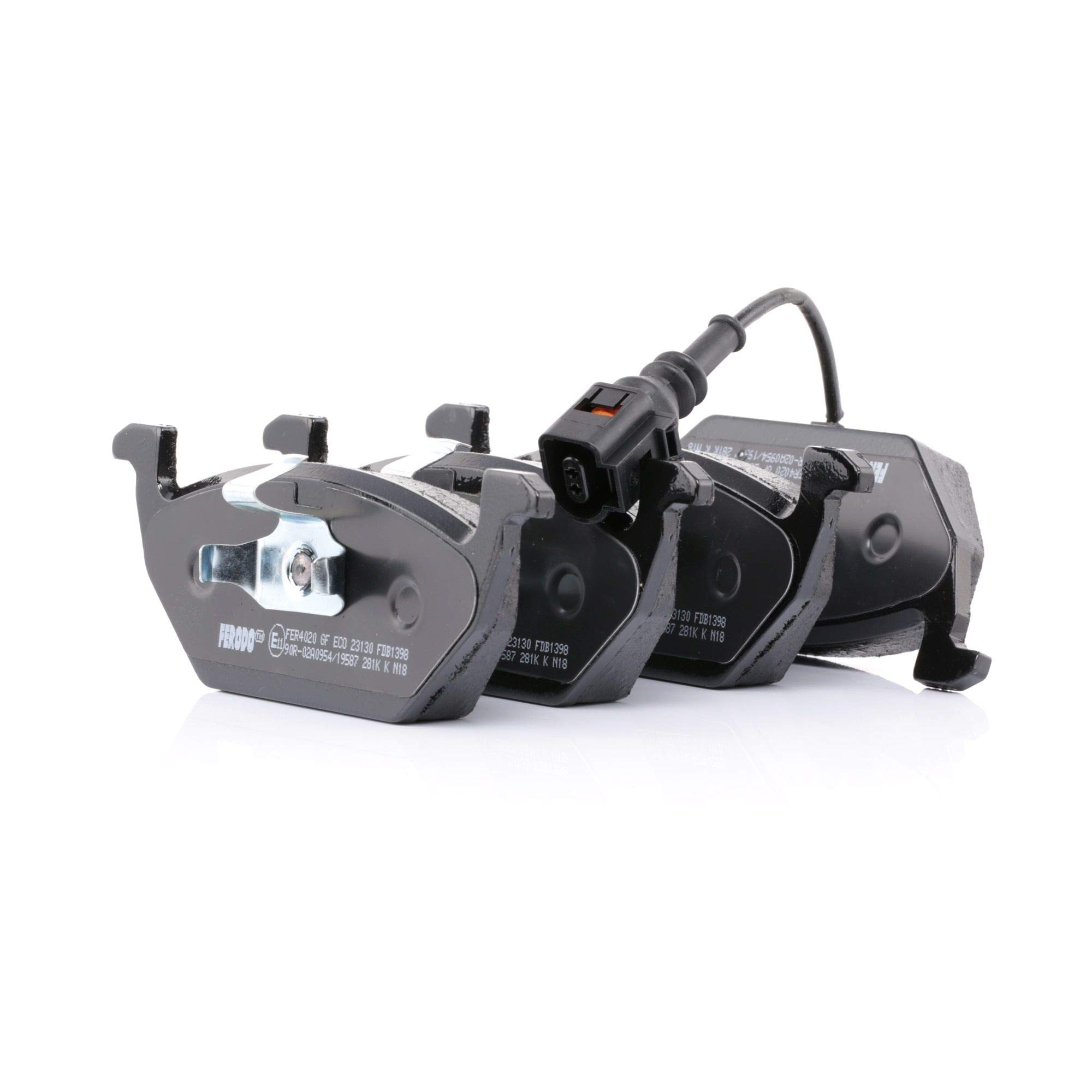 Ferodo FDB1398 Brake Pad Set, disc brake - (set of 4)