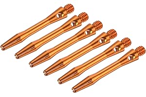 PATIKIL Dart Shafts Medium 2BA Thread Aluminum Dart Stems Dart Accessories Throwing Fitting for Steel Tip