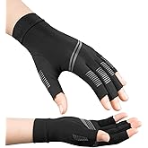 Vlela Arthritis Gloves for Women for Pain,Compression Gloves Men | Finger Extension|Anti-SlipGrip|Hand Glove for Pain Relief,Carpal Tunnel,Rheumatoid,Crocheting