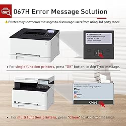 067H 067 Toner Cartridges Set Compatible for Canon