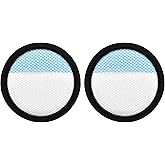 Fette Filter - Replacement Filter Compatible with Ryobi Stick Vacuum PCL720 PBLSV716 PBLSV717 Part # A32SV720N Also Compatible with Hoover ONEPWR Emerge BH53600 BH53602 Part # AH48000 - Pack of 2