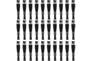 APLZGMG 30Pcs Electric Shaver Cleaning Tools- Electric Razor Cleaning Brush Hair Clipper Cleaning Brush,Tiny Multi-Function Cleaning Brush (Brush Head 0.6In / 0.4In)