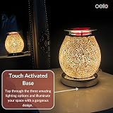 Cello Rose Gold Mosaic Touch Electric Wax Burner Diffuser view 6