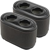 2Pcs SS5000 Air Filter Fits for Exmark Toro TimeCutter 42 inch and 50 inch V-Twin Engine Riding Mowe Engine SS4225 MX5000 SW5000 74657 74661 74667 74675 74680 74723 74726 74731 127-9252 136-7806
