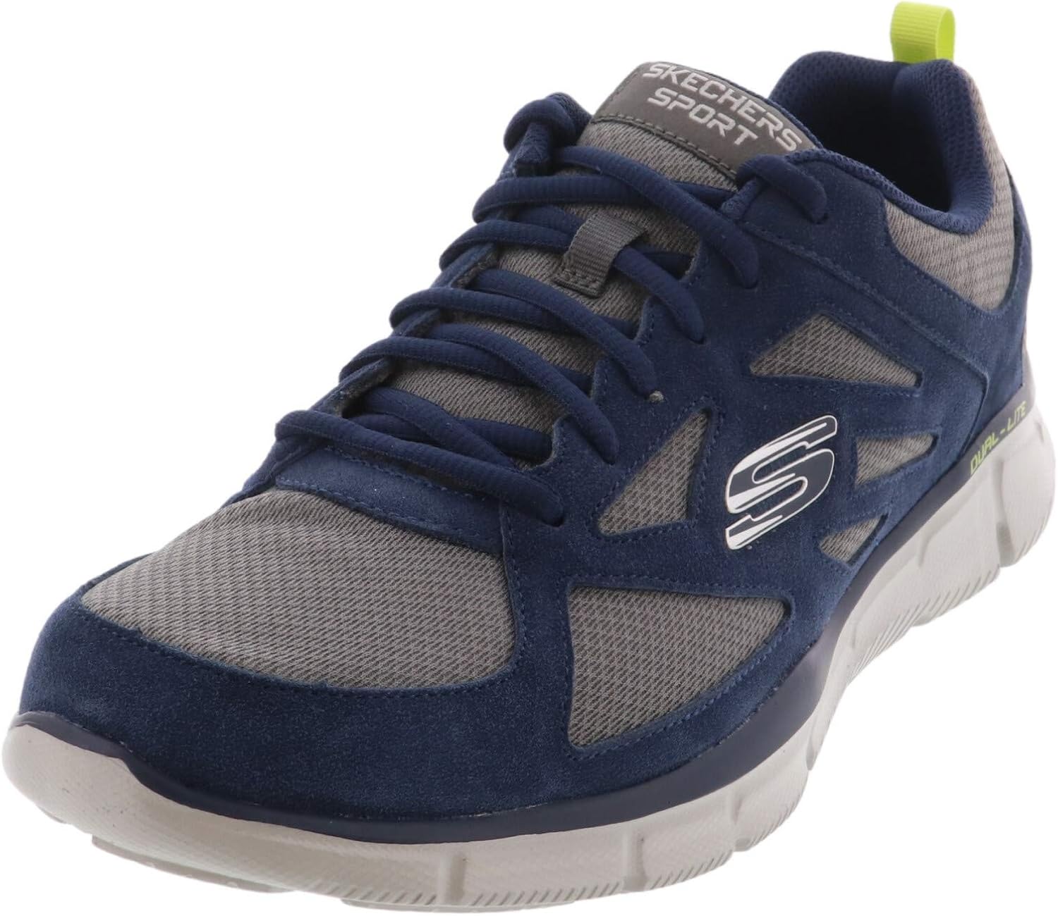 skechers mens suede shoes