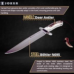Joker Bowie Hunter’s Knife 9.45” CC139 with