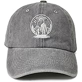 Enodtter Embroidered UFO Alien Big Foot Hats