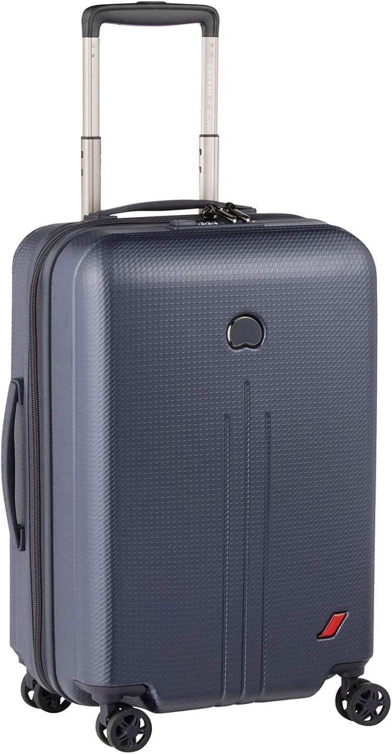 Delsey Paris New ENVOL Hand Luggage, 55 cm, 42.8 liters, Blue (Blau