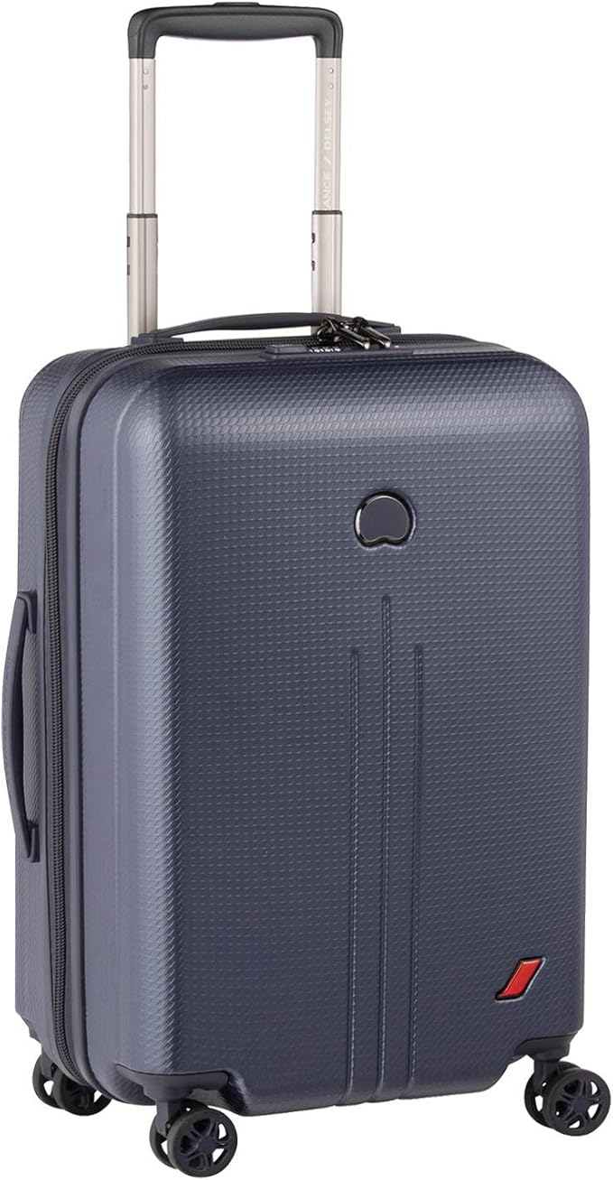 Delsey Paris New ENVOL Hand Luggage, 55 cm, 42.8 liters, Blue (Blau
