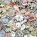 Soleebee HJ011 Mixed Random 18-20mm Alloy Rhinestones Snap Buttons Jewelry Charms (Pack of 20)