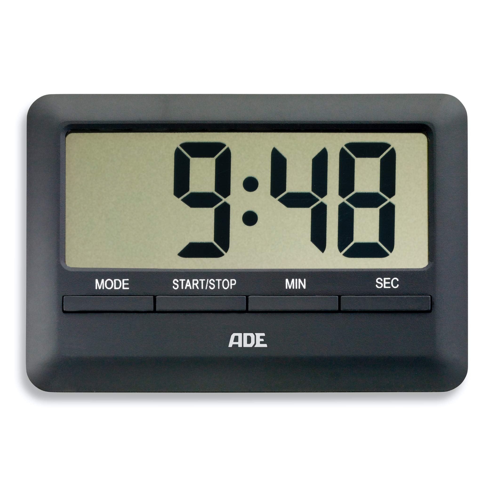 ADE Digital Kitchen Timer, Black